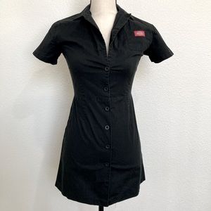 {rare} Vtg Dickies Girl Shift Dress